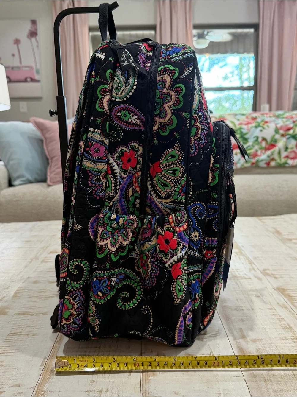Vera Bradley Backpack Campus Tech Kiev Paisley Retired Bag NWT